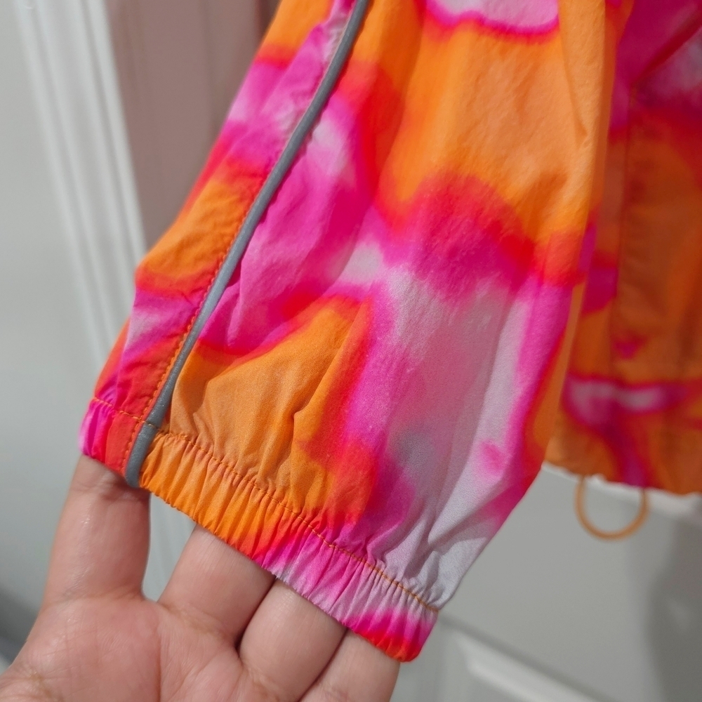 FABLETICS Flyweight Oversized Vibrant Pink and Orange Women's Jacket, Size XS - Picture 10 of 15